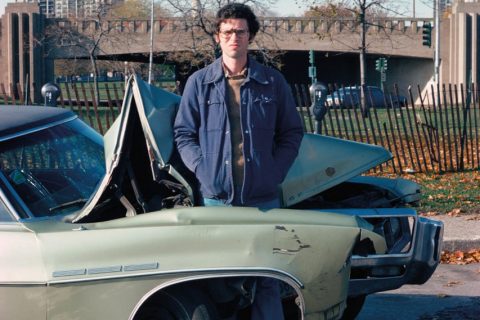 Robert Cumming, «R. Cumming in a Car», Chicago, 1976