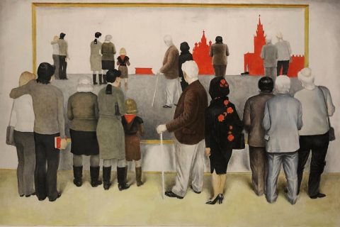 1. Алексей Сундуков — У картины. 1984